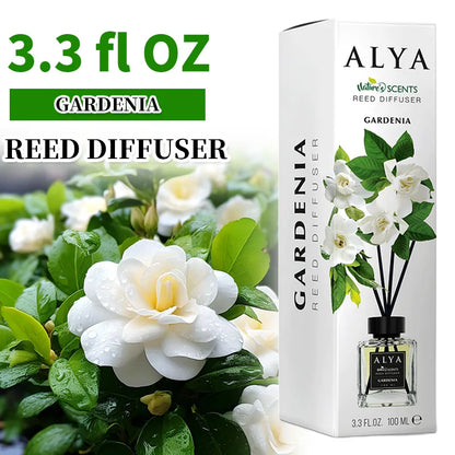 Reed Diffuser Set with 14 Scents & 4 Incense Sticks