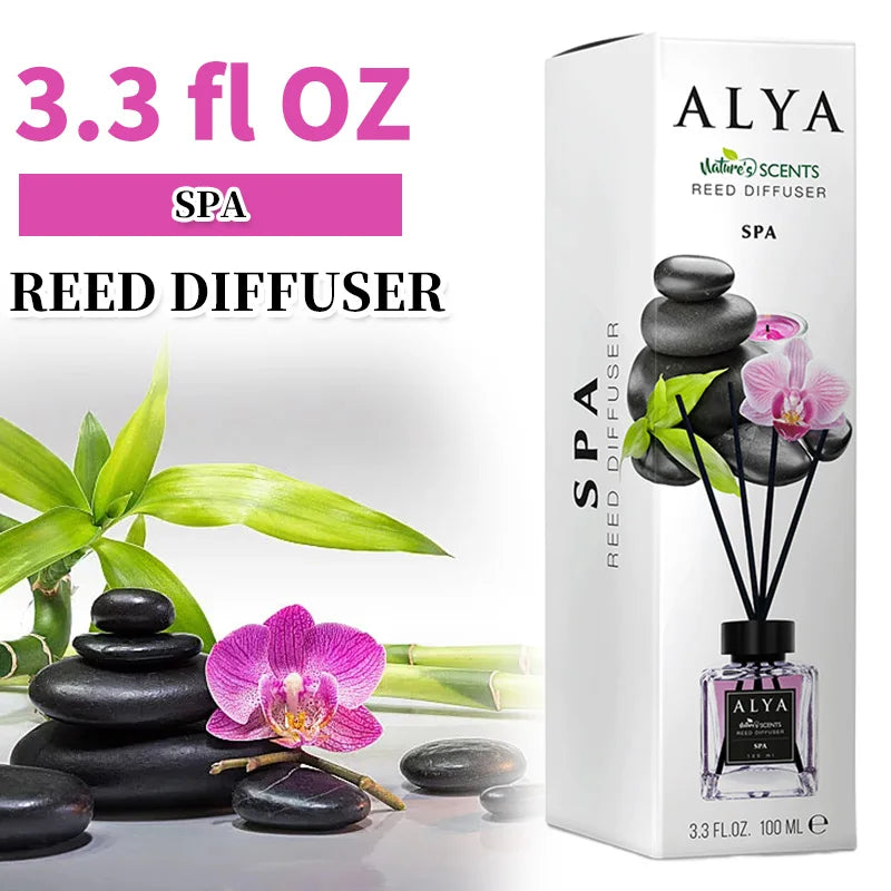 Reed Diffuser Set with 14 Scents & 4 Incense Sticks