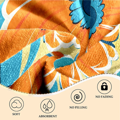 Flower Pattern Beach Towel