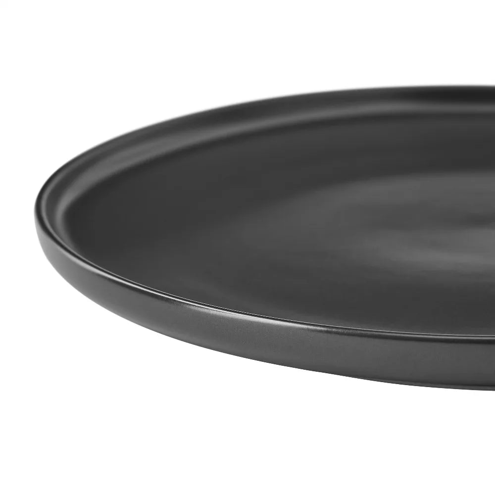 Matte Black Stoneware