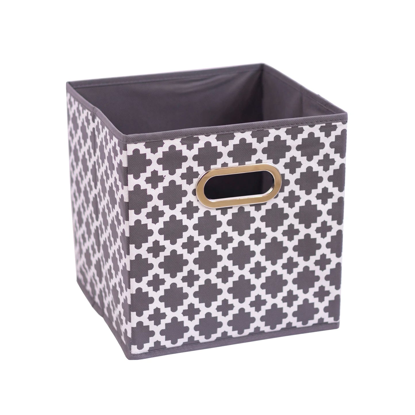 1PC Fabric Cube Organizer with Metal handle