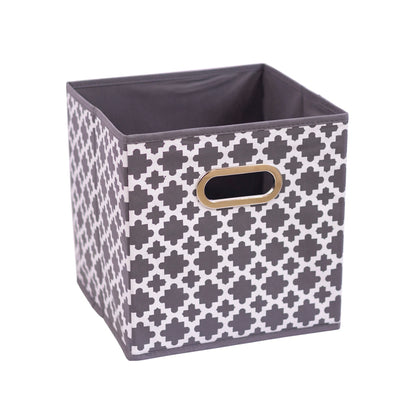 1PC Fabric Cube Organizer with Metal handle