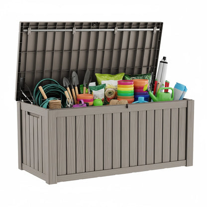 120 Gallon Outdoor Deck Box, Lockable