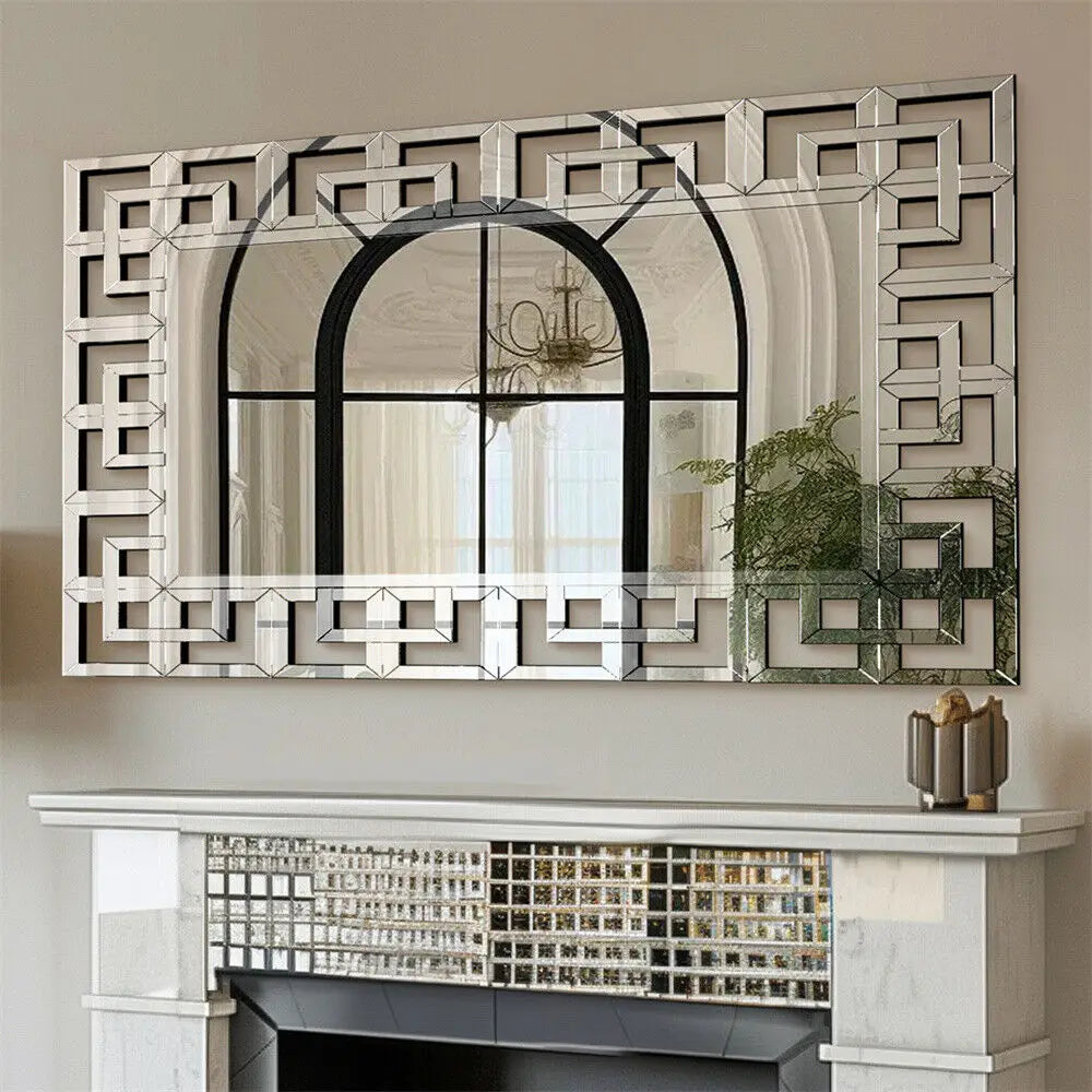 Decorative Wall Mirror 48”×28”