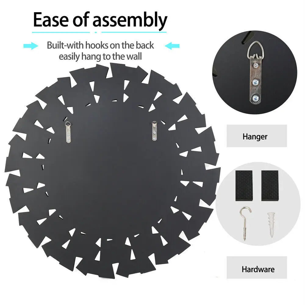 79cm Round Wall Mirror
