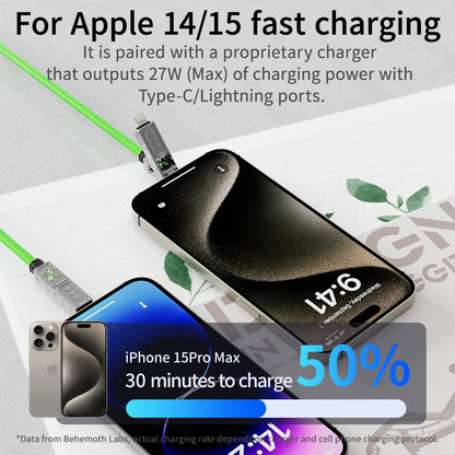 4-in-1 Super Fast Charging Data Cable for Iphone and Samsung