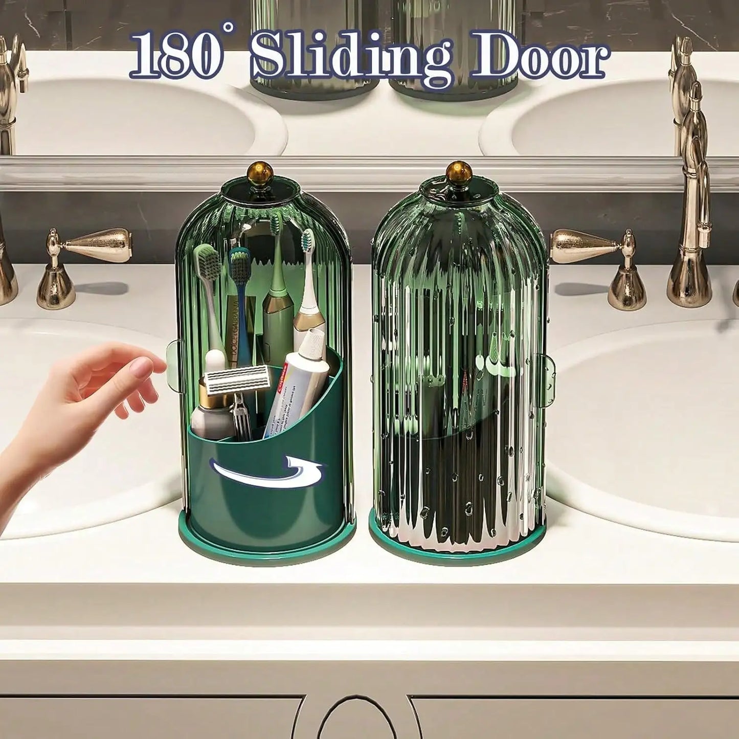 Dustproof Toothbrush Holders with Cover