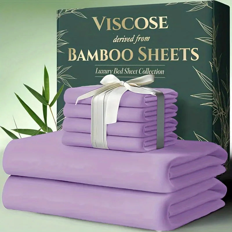 6pc Bamboo Cooling Bed Sheets