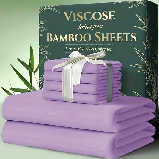 6pc Bamboo Cooling Bed Sheets