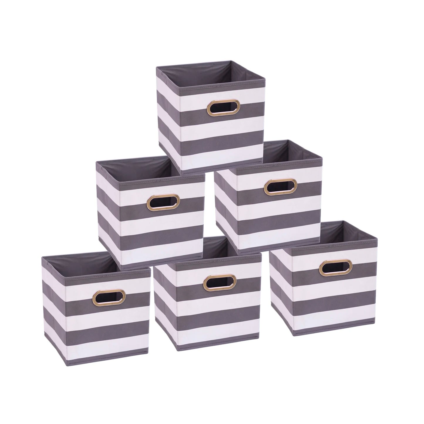 1PC Fabric Cube Organizer with Metal handle