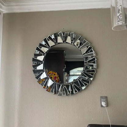 Unique Sunburst Wall Mirror