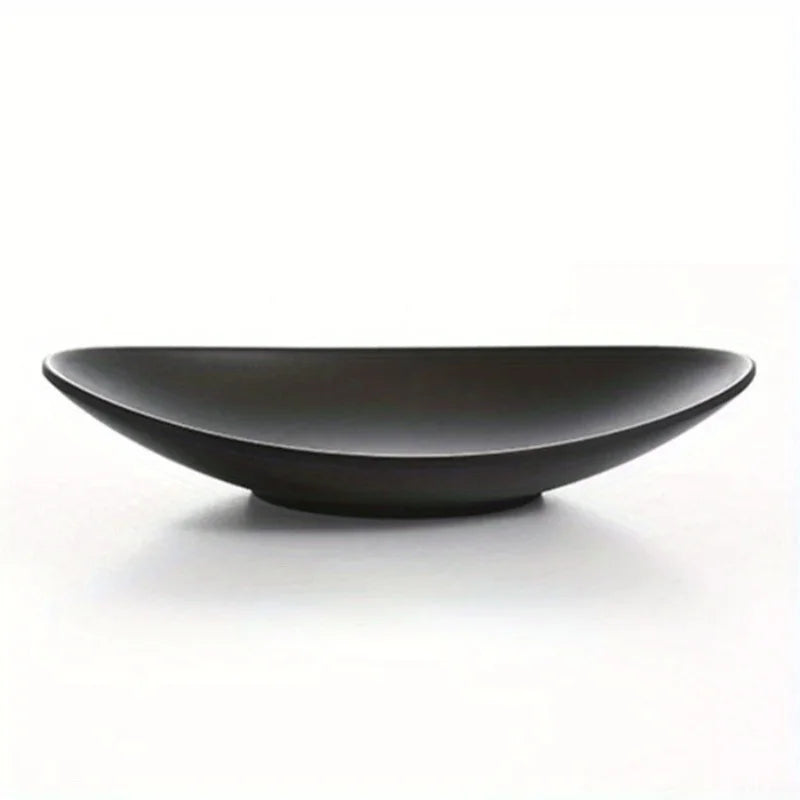 Oval Black Organizer Tray