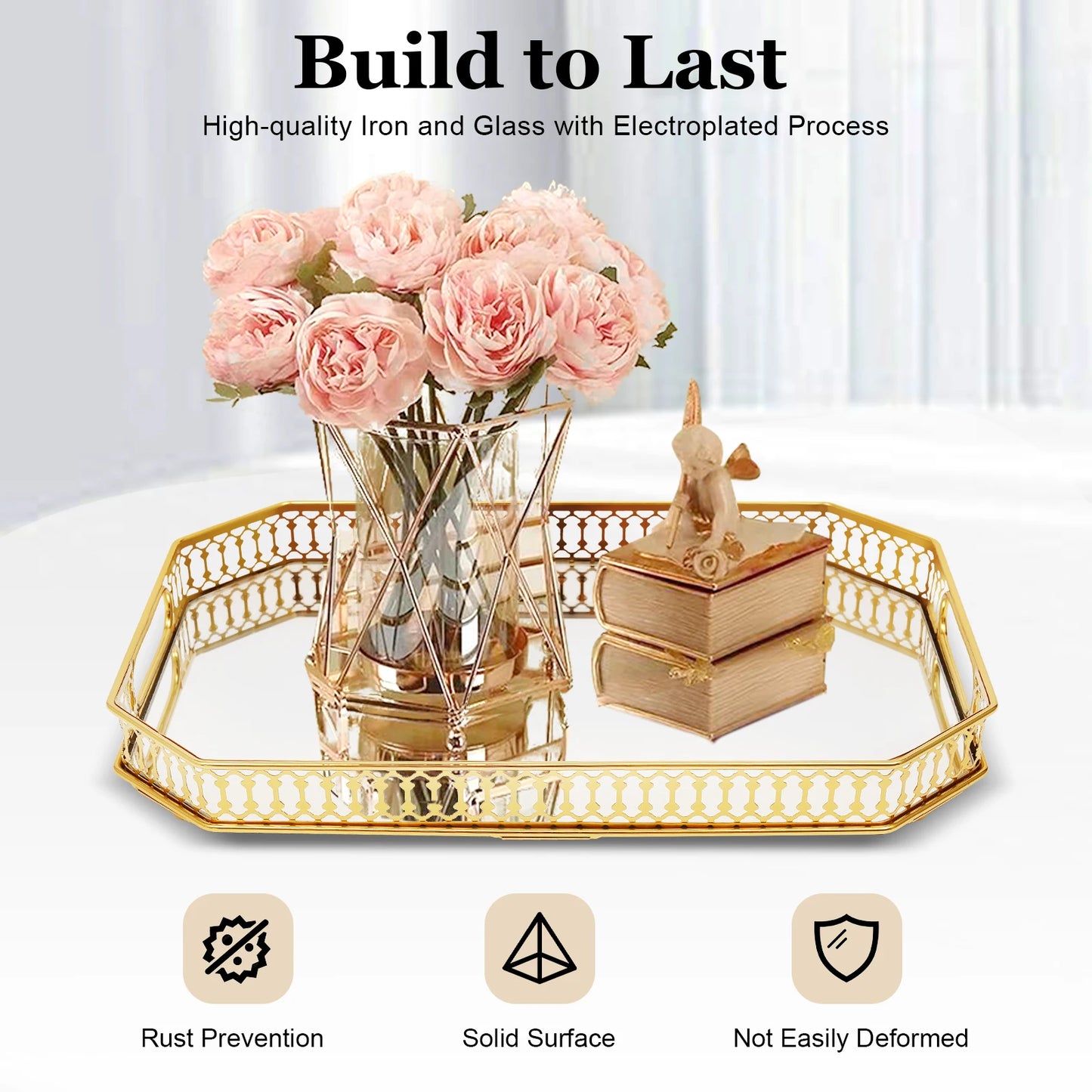 Gold Decorative Tray