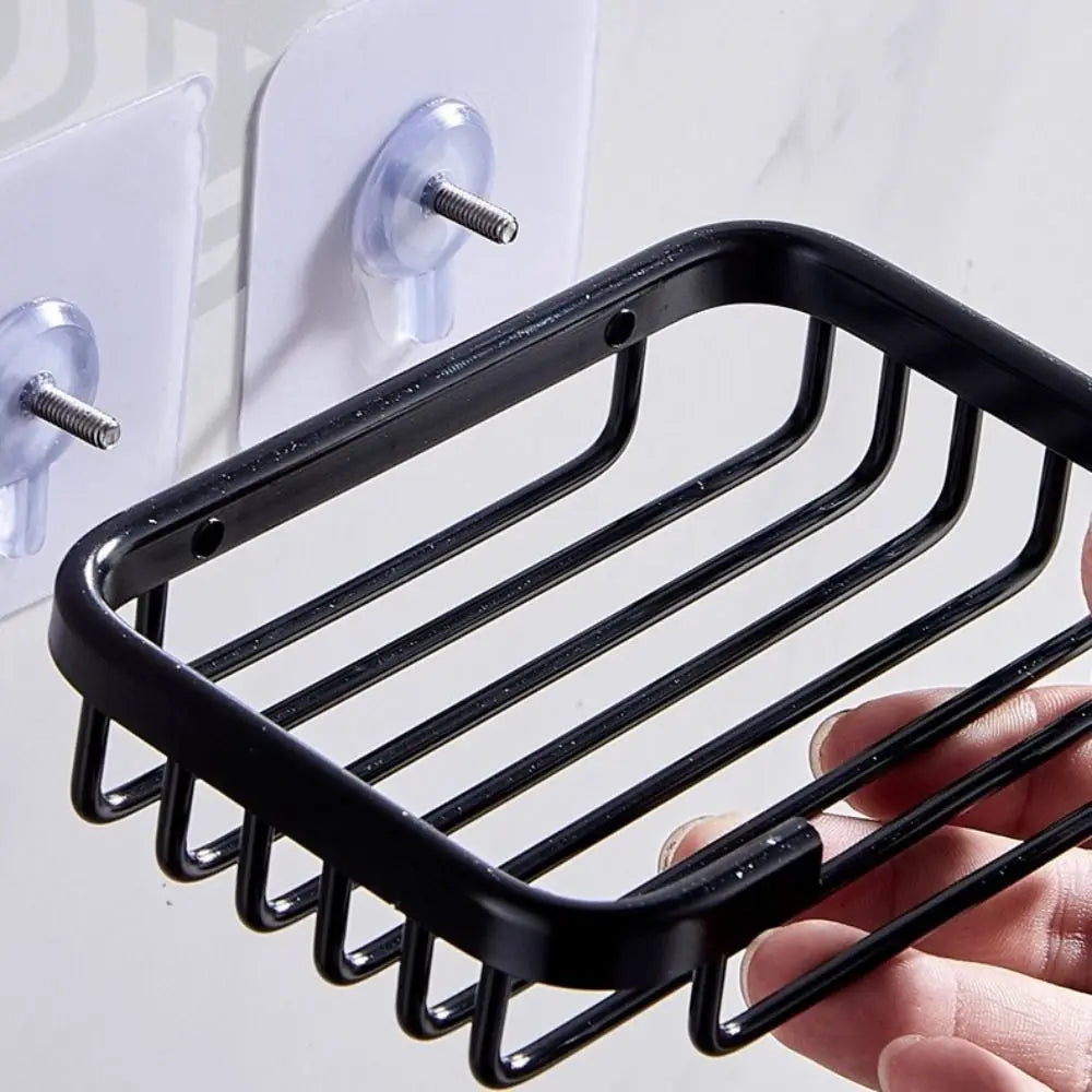 Aluminum Adhesive Soap Dish Holder