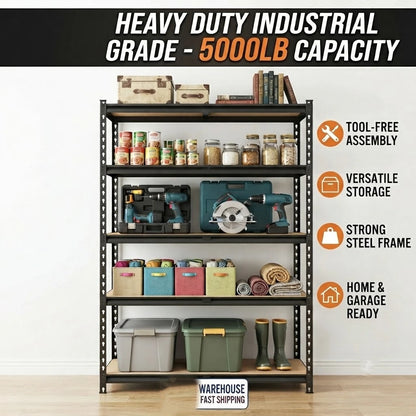 5-Tier Garage Shelving Unit