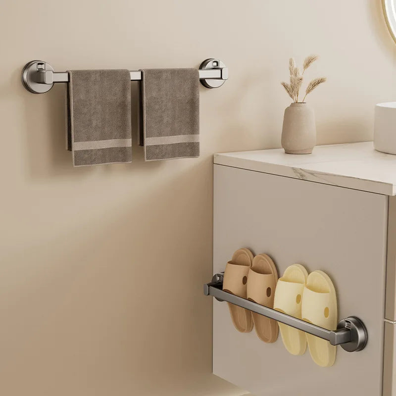 Bathroom Suction Cup Towel Rack
