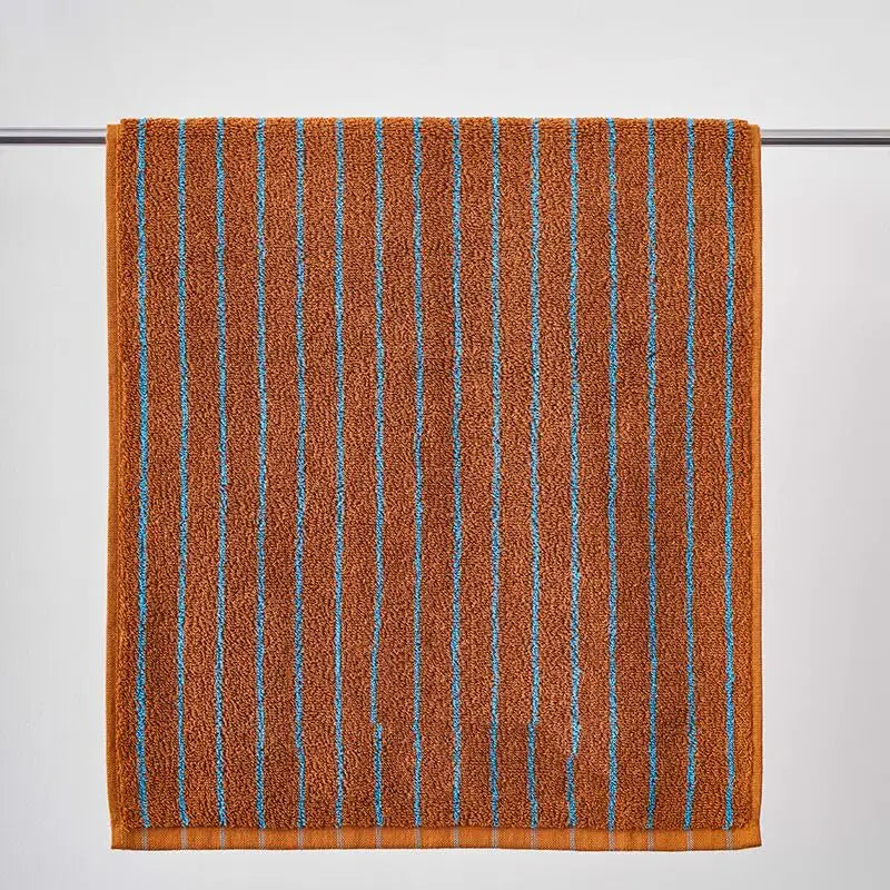Fashion Striped Cotton Bath and Face Towel