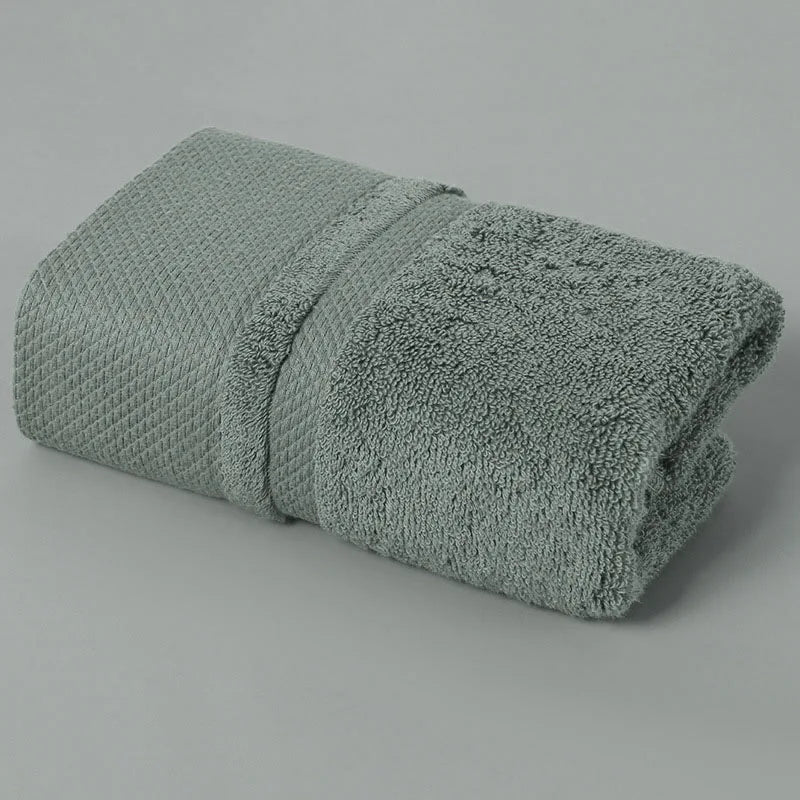 Solid Color Cotton Super Absorbent Hand Towel