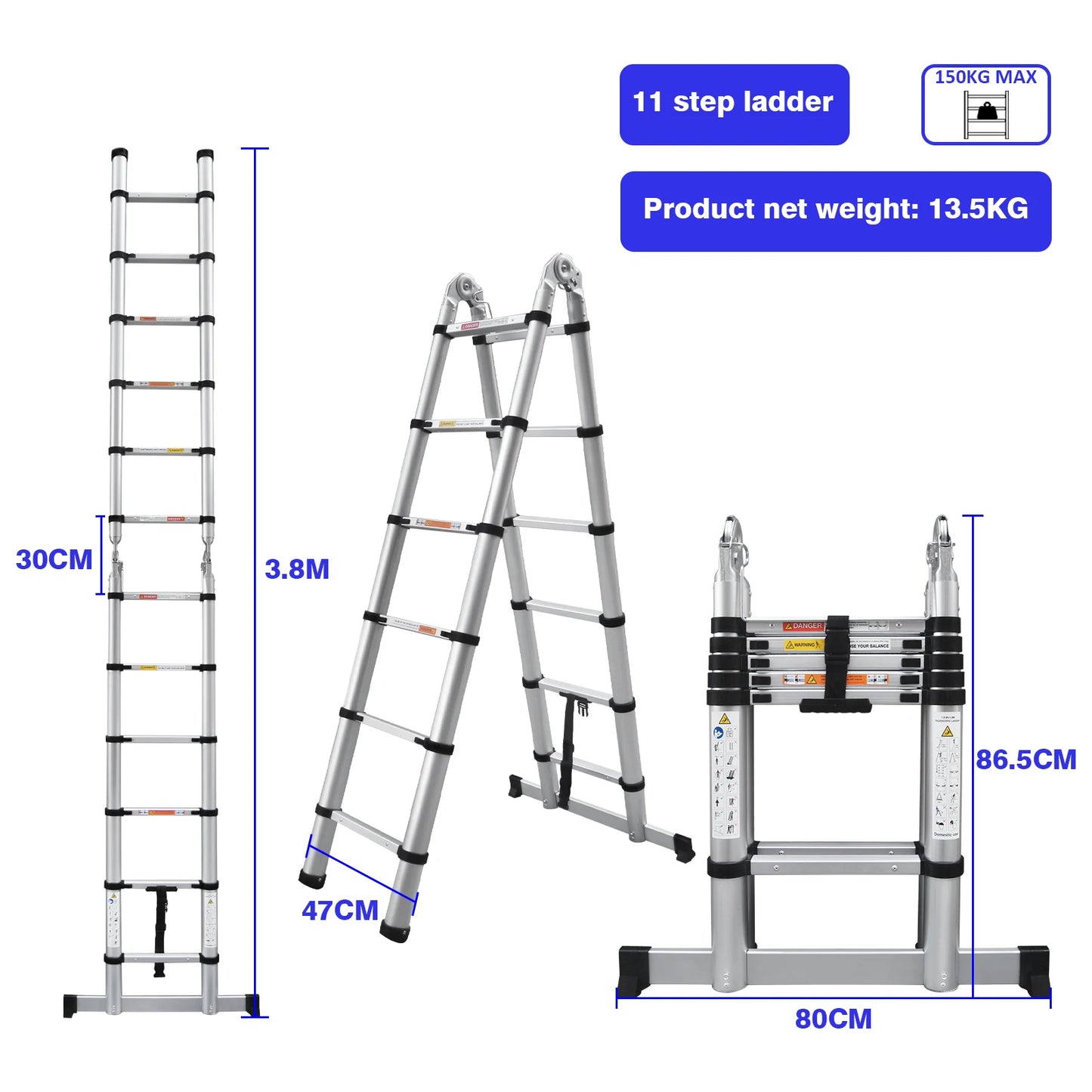 Heavy Duty Alum Ladder