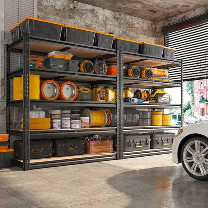 2500LBS Garage  5 Tier Metal Shelves