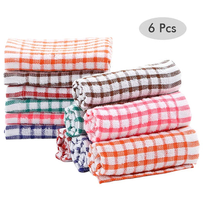 6PCS Cotton Tea Towels
