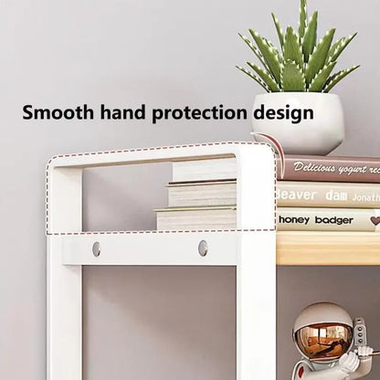 Minimalist Multi-Tier Iron Office Desk Storage Rack