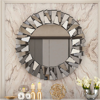 Unique Sunburst Wall Mirror