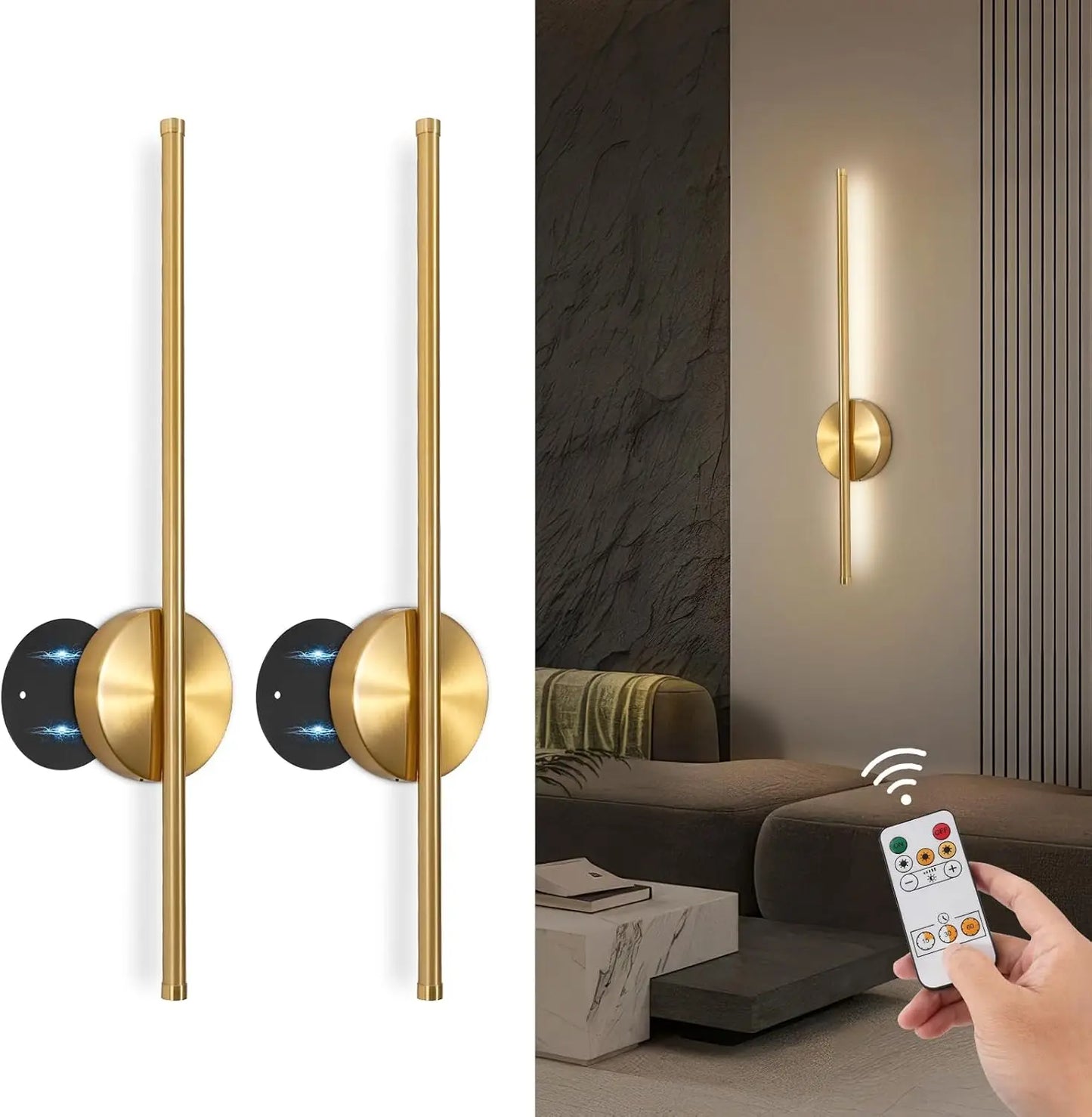LED Rechargeable Wall Light