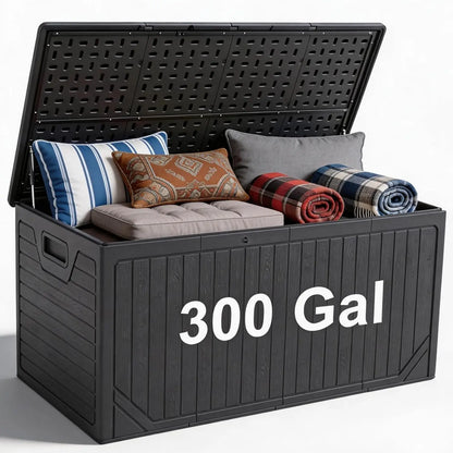 300 Gallon Outdoor Deck Box