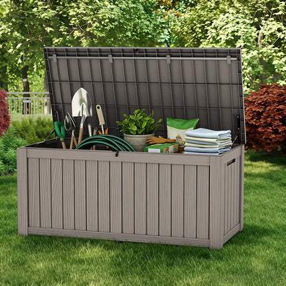 120 Gallon Outdoor Deck Box, Lockable