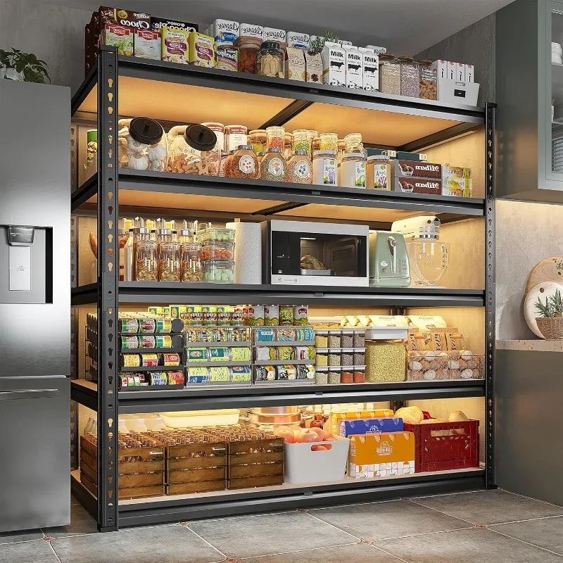 2500LBS Garage  5 Tier Metal Shelves