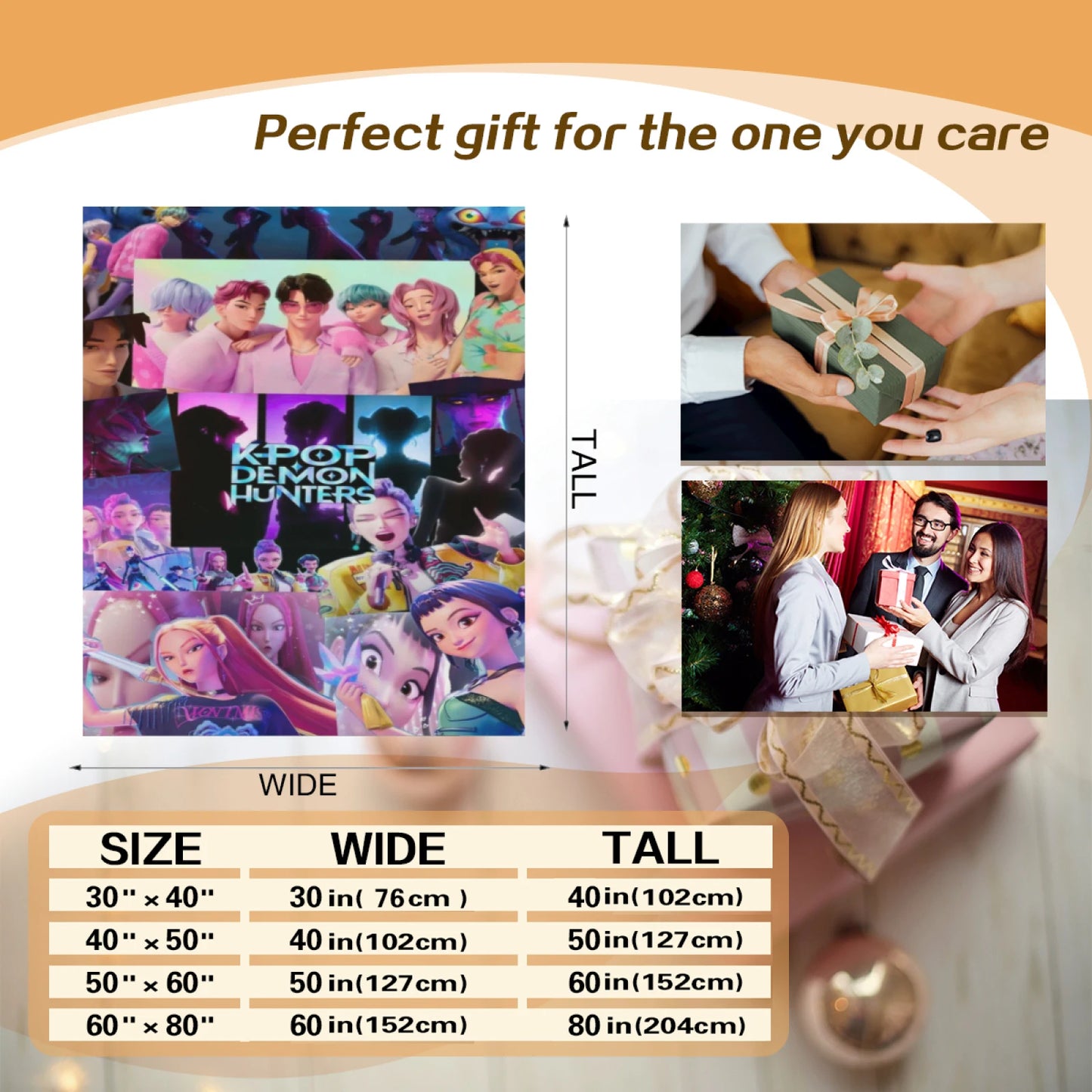 Saja Boys KPop Demon Hunters Blanket