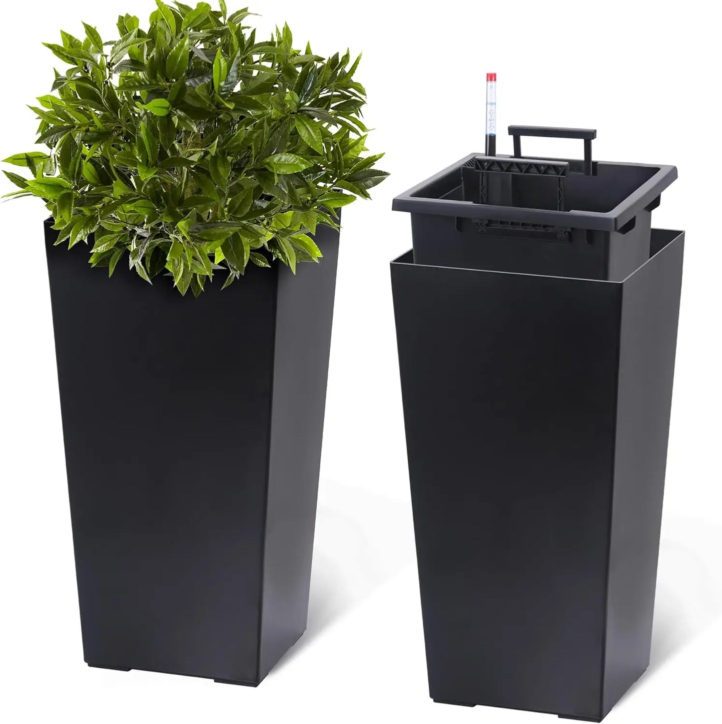 2 PCS 22.4 Inch Tall Planter