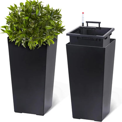 2 PCS 22.4 Inch Tall Planter