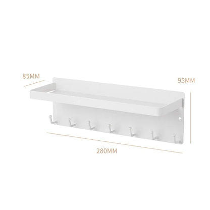 Black/White Carbon Steel Storage Rack