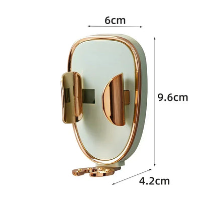 Wall-Mounted Traceless Toothbrush Holder