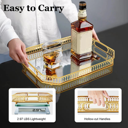 Gold Decorative Tray