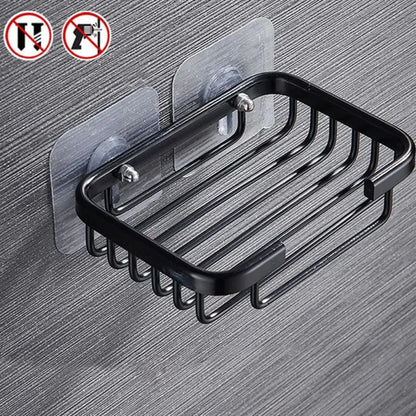 Aluminum Adhesive Soap Dish Holder
