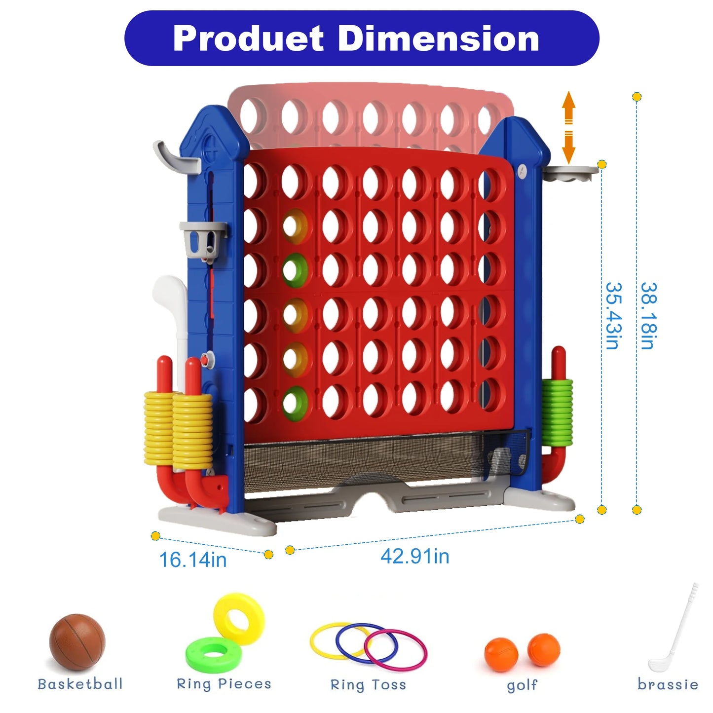 Kids 4-to-Score Giant Game Set