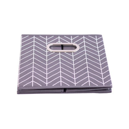1PC Fabric Cube Organizer with Metal handle
