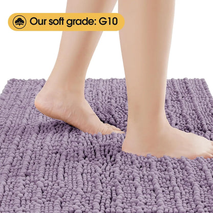 Lavender 3-Piece Ultra Soft Thick Absorbent Mats