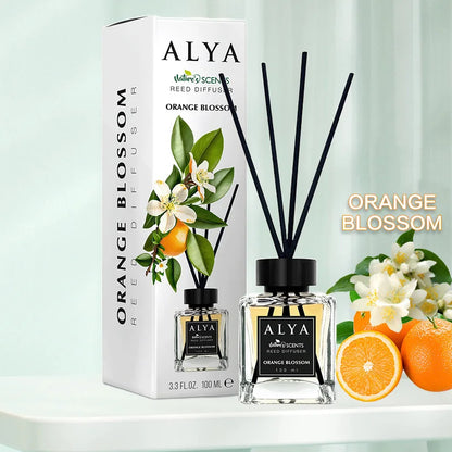 Reed Diffuser Set with 14 Scents & 4 Incense Sticks