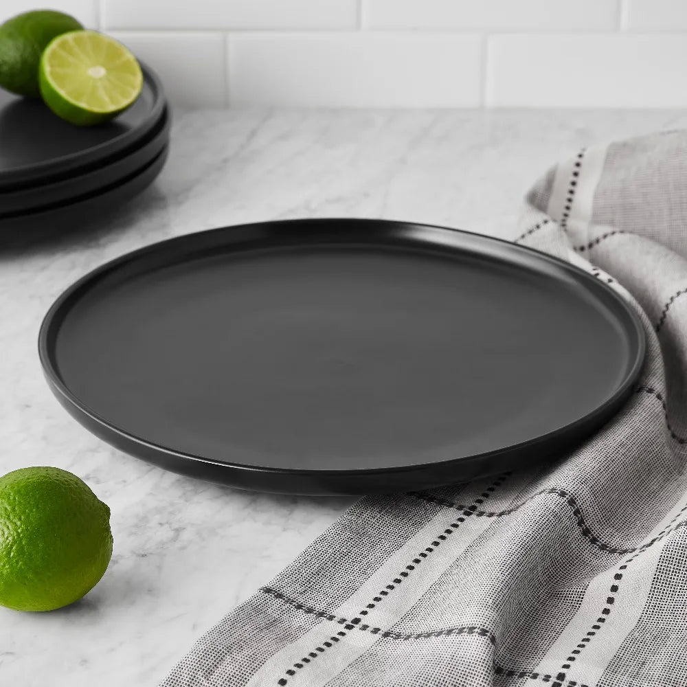 Matte Black Stoneware