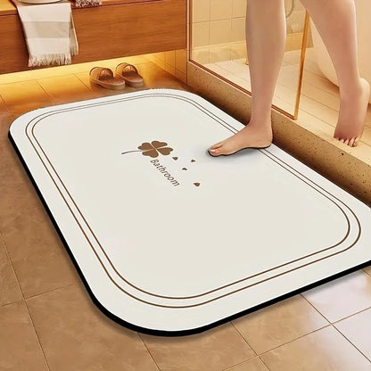 1pc Quick Dry Super Absorbent Non-slip Floor Mat
