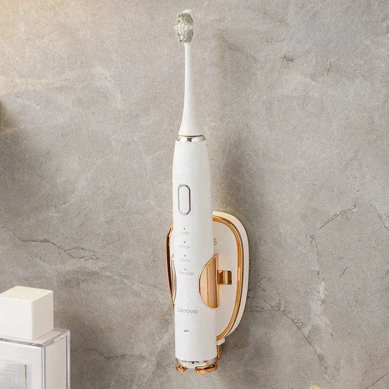 Wall-Mounted Traceless Toothbrush Holder