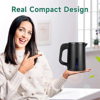 Portable Stainless Steel Electric Kettle