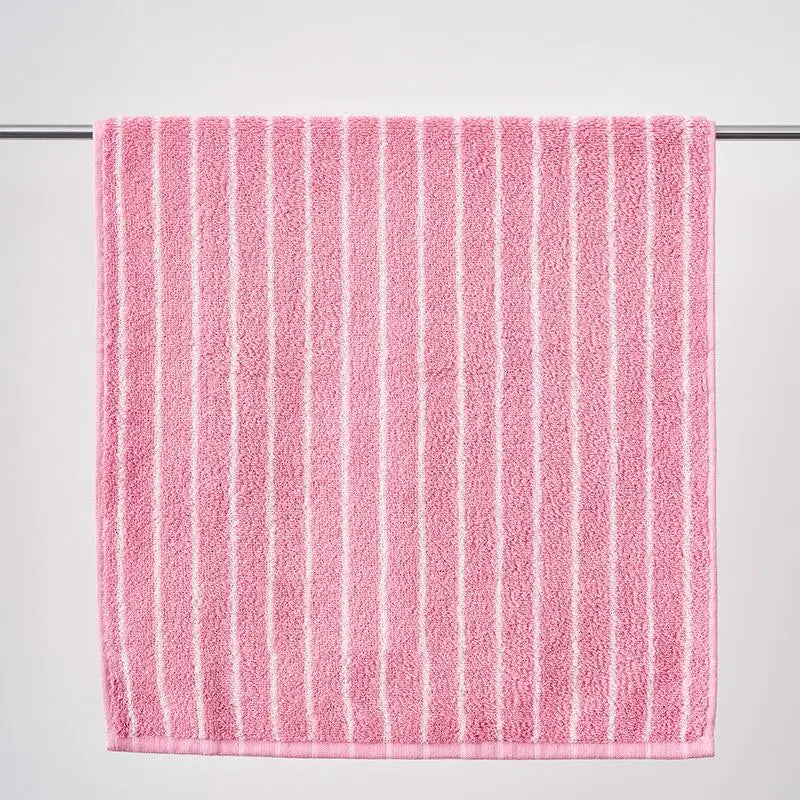 Fashion Striped Cotton Bath and Face Towel