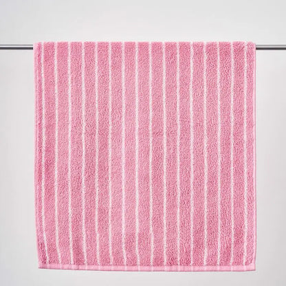 Fashion Striped Cotton Bath and Face Towel