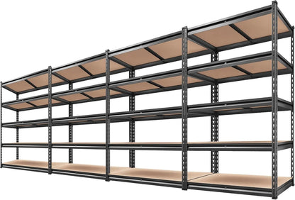 2500LBS Garage  5 Tier Metal Shelves