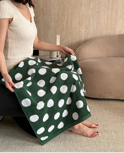 Fashion Striped Cotton Bath and Face Towel
